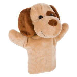 Handpuppe Hund aus Plüsch für Ihr Marketing