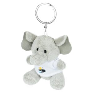 Plüschtier Elefant Schlüsselanhänger für Ihr Marketing